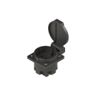 PIZZATO ELETTRICA PZZVE PE1E1AA1 PRESA SCHUKO CON COPERCHIO KIT COMPRENS