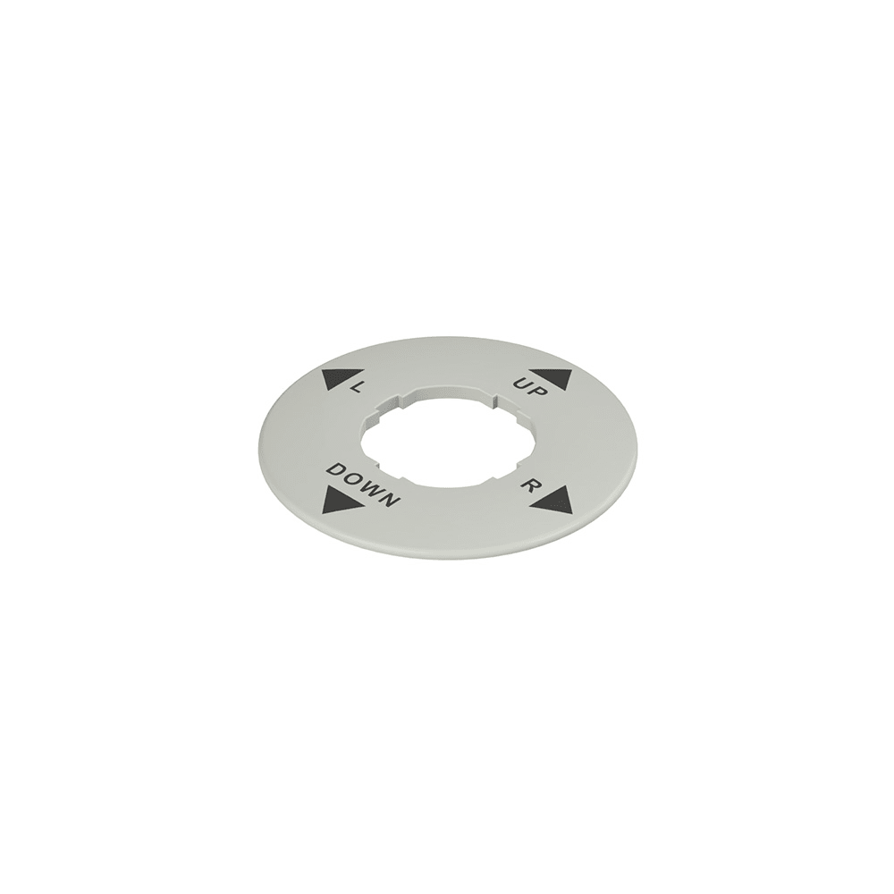 PIZZATO ELETTRICA PZZVE TF32A9130 TARGHETTA CON FORO SAGOMATO CIRCOLARE G