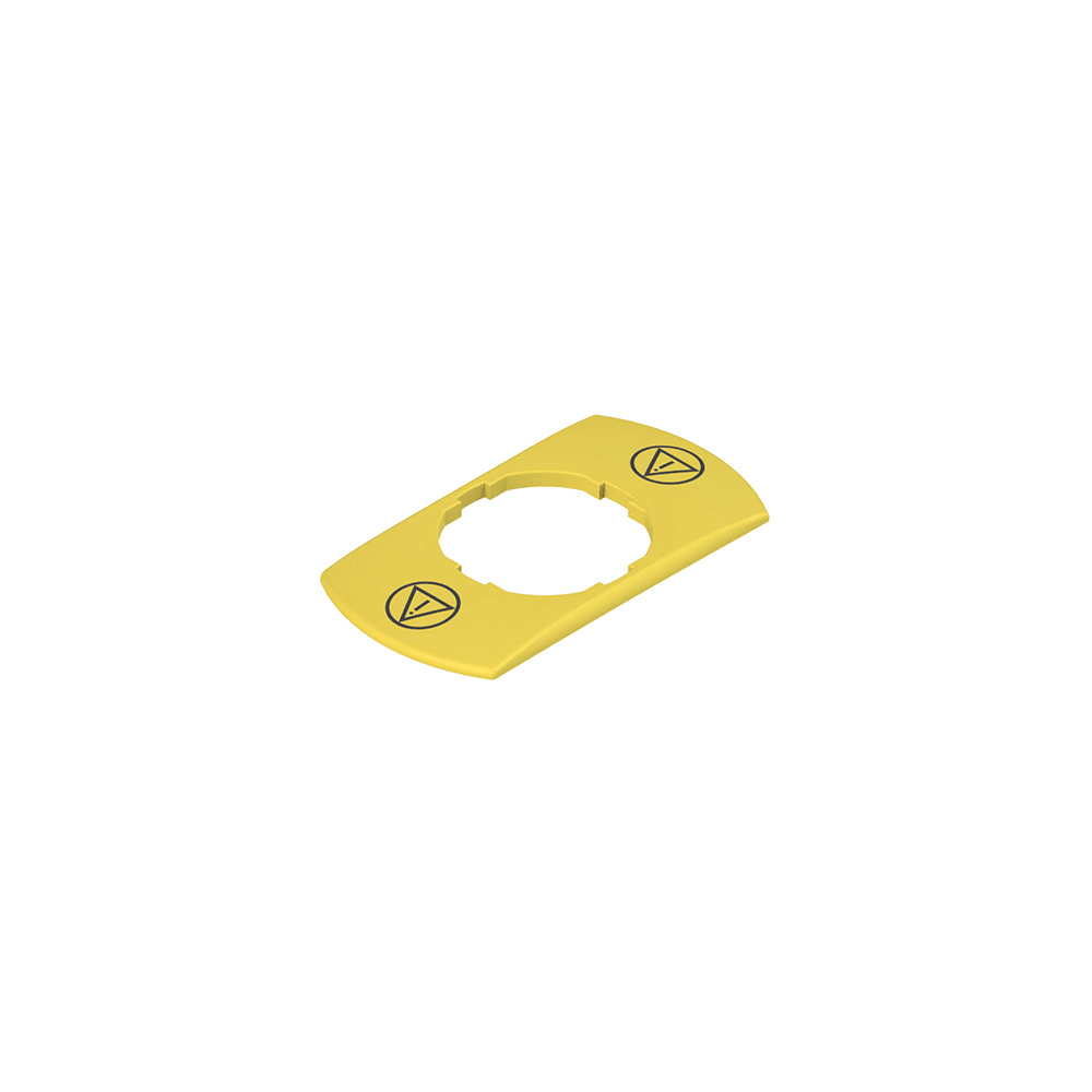 PIZZATO ELETTRICA PZZVE TF32G5121 TARGHETTA CON FORO SAGOMATO RETTANGOLAR