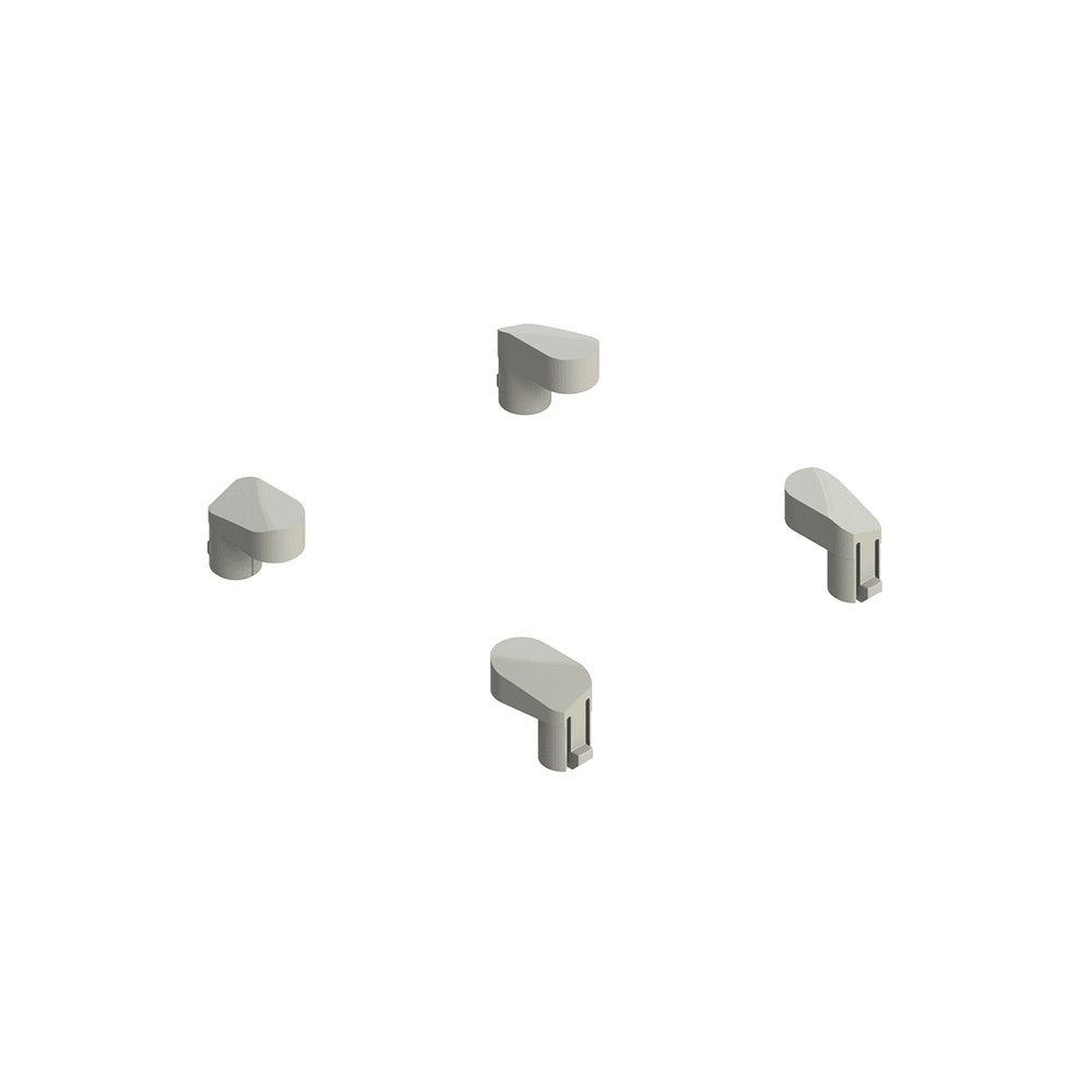 PIZZATO ELETTRICA - PZZVE TS39RA1 TAPPI DI RICAMBIO PER COPERCHIO SCATOLE