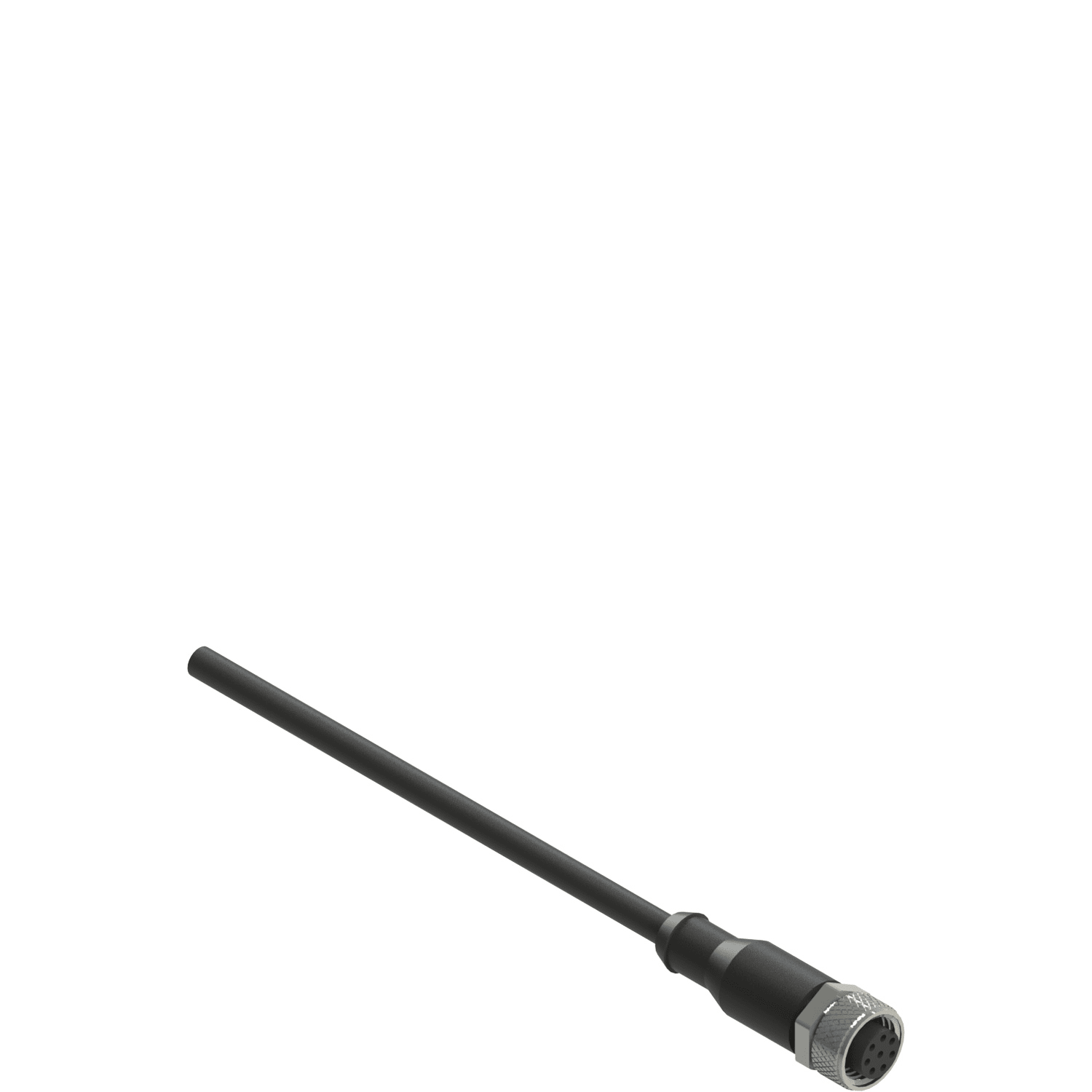 PIZZATO ELETTRICA - PZZVF CA8PD10M CONNETTORE FEMMINA M12 8 POLI DIRITTO CA