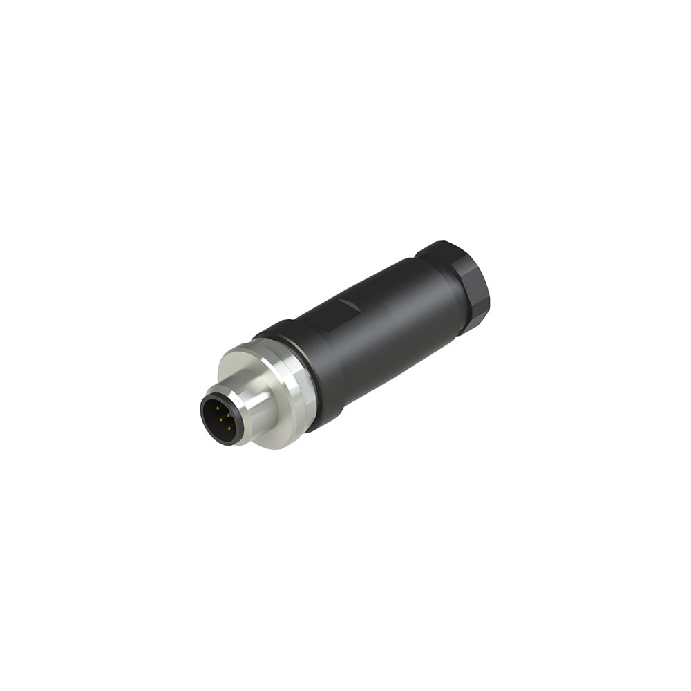 PIZZATO ELETTRICA - PZZVF CCMP8DM04 CONNETTORE MASCHIO M12 8 POLI DIRITTO