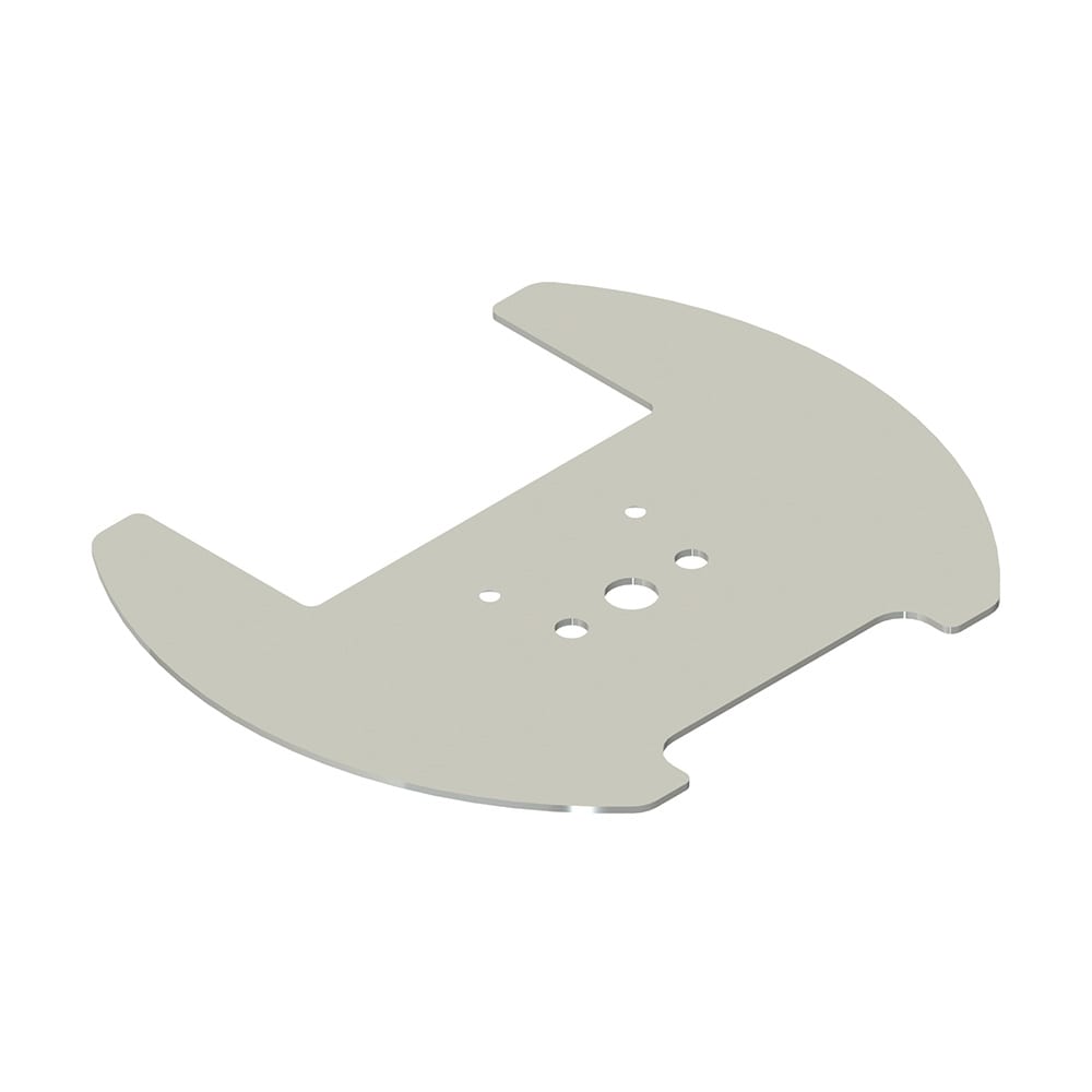 PIZZATO ELETTRICA PZZVF KIT60 PIASTRA STABILIZZATRICE METALLICA PER PE