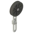 PIZZATO ELETTRICA PZZVF L35-R26 LEVA REGOLABILE CON ROTELLA IN GOMMA DIA