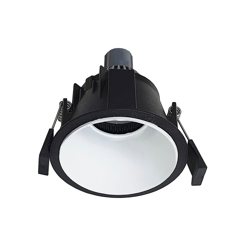 ROSSINI RSSVIR002NB DOWNLIGHT TONDO NERO RIFLETTORE BIANCO