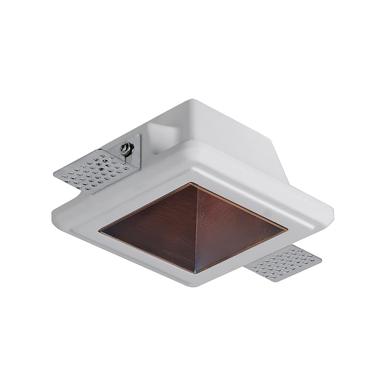 ROSSINI RSSVIR003BZ DOWNLIGHT QUADRATO IN GESSO RIFLETTORE B