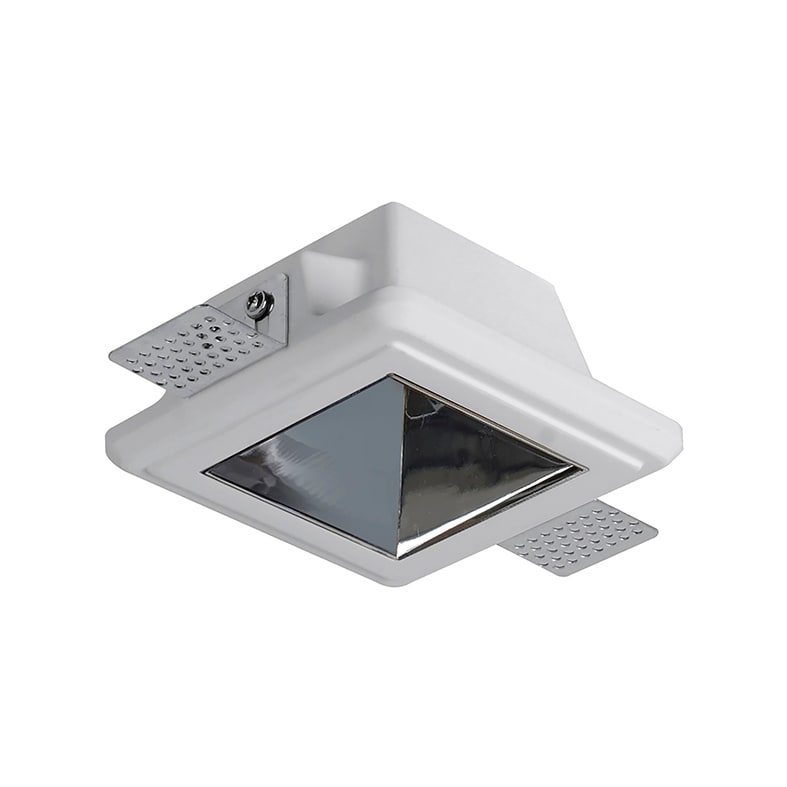 ROSSINI RSSVIR003CR DOWNLIGHT QUADRATO IN GESSO RIFLETTORE C