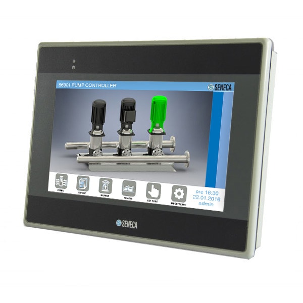 SENECA - SCXVISUAL4 TERMINALE 7 800X480 RS485/RS232 ETHERNE