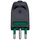 VIMAR SPA - VIW00203 Spina 2P+T10A orientabile S11-SPB11 nero