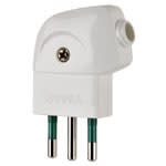 VIMAR SPA - VIW00211.B Spina 2P+T 10A S11 90° bianco