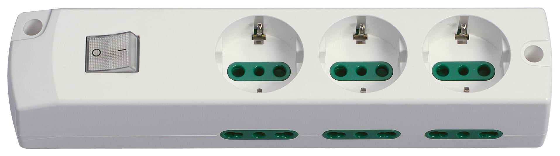 VIMAR SPA - VIW00437.NC.B Presa mult. 3P30+6P17/11+int. bianco