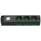 VIMAR SPA - VIW00437.NC Presa mult. 3P30+6P17/11+int. nero