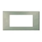 VIMAR SPA - VIW08659 Placca 5Msp allum. scatto oro