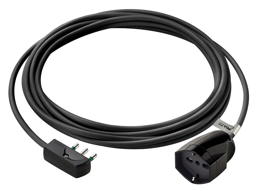 VIMAR SPA - VIW0P32382 Prolunga 5m 3G1 SPA17 universale nero