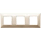 VIMAR SPA - VIW14644.22 Placca 6M (2+2+2) int71champagne opaco