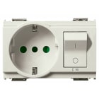 VIMAR SPA - VIW16276.B Presa 2P+T 16A P30 intb+MT C16 bianco