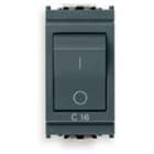VIMAR SPA - VIW16505.16 Interruttore MT 1P+N C16 120-230V grigio