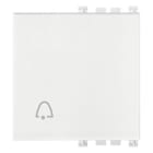VIMAR SPA - VIW19022.C.B Tasto 2M simbolo campanello bianco