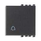 VIMAR SPA - VIW19022.C Tasto 2M simbolo campanello grigio