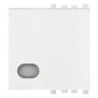 VIMAR SPA - VIW19027.B Tasto 2M con diffusore bianco