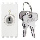 VIMAR SPA - VIW19083.CU.B Interr. 2P 16(3)A +chiave unif. bianco