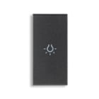 VIMAR SPA - VIW19131.L Tasto 1M simbolo luce assiale grigio