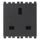 VIMAR SPA - VIW19219 Presa 2P+T 13A inglese grigio