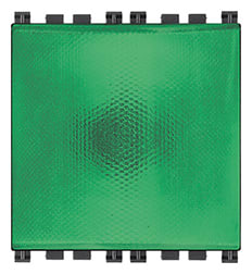 VIMAR SPA - VIW19387.V Spia prismatica verde