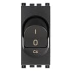 VIMAR SPA - VIW19405.06 Interruttore MT 1P+N C6 120-230V grigio