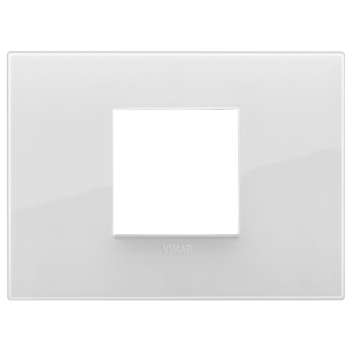 VIMAR SPA - VIW19652.B66 Placca Classic2MC Reflex ghiaccio t.look