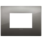 VIMAR SPA - VIW19653.09 Placca Classic 3M cromo nero