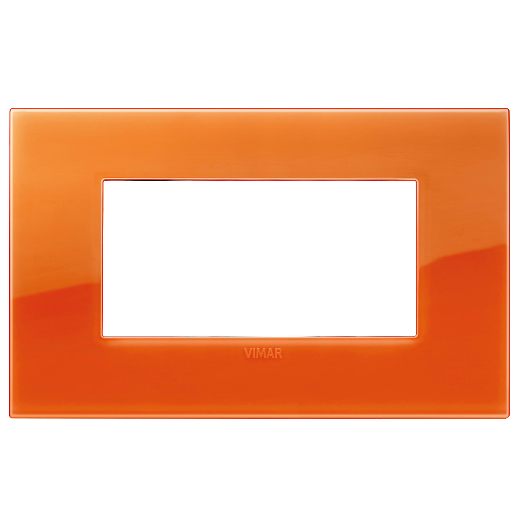 VIMAR SPA - VIW19654.63 Placca Classic 4M Reflex orange
