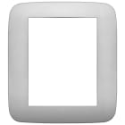 VIMAR SPA - VIW19698.23 Placca Round 8M argento matt