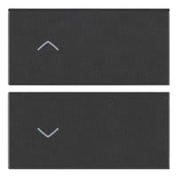 VIMAR SPA - VIW19752.2 Due mezzi tasti 2M simboli frecce grigio