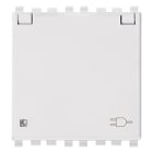 VIMAR SPA - VIW20208.C.B Presa SICURY 2P+T 16A DE + coper. bianco