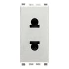 VIMAR SPA - VIW20234.N Presa SICURY 2P 16A USA+EU ø4,8mm Next