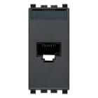 VIMAR SPA - VIW20339.13 Presa RJ45 Netsafe Cat6 UTP grigio