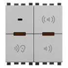 VIMAR SPA - VIW20586.N Microfono di chiamata Next