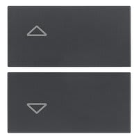 VIMAR SPA - VIW20752.2 Due mezzi tasti 2M simboli frecce grigio