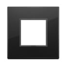 VIMAR SPA - VIW21642.88 Placca 2M nero totale diamante