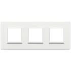 VIMAR SPA - VIW21644.17 Placca 6M (2+2+2) int71 bianco totale