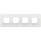 VIMAR SPA - VIW21669.70 Placca 8M (2+2+2+2)int71 bianco diamante