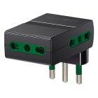 VIMAR SPA - VIWRI.00311 Adattatore mult. S17 + 3P17/11 nero