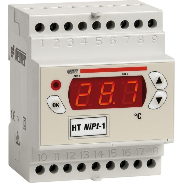 VEMER SPA VEMVM630100 HT NIPT-1DA TERMOREGOLATORE 24/230 VAC