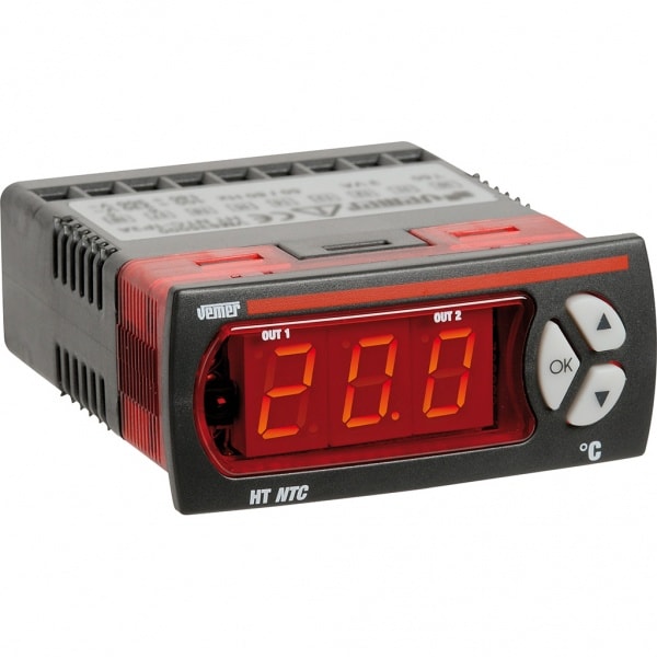 VEMER SPA VEMVM634300 HT NTC-1P3D TERMOREGOLAT. 12/24 V AC/DC
