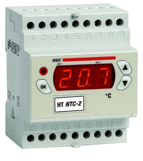 VEMER SPA VEMVM638400 HT NTC-2DA TERMOREGOLATORE 24/230 VAC