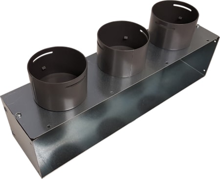 HENCO - CAPPELLOTTO CPLVMC1280390 ADATTATORE 400X100 3 ATT. REVERS. D.90