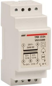 VEMER SPA VEMVN313300 TMD 15/24 TRASF. 15VA DIS.230/0-12-24VAC