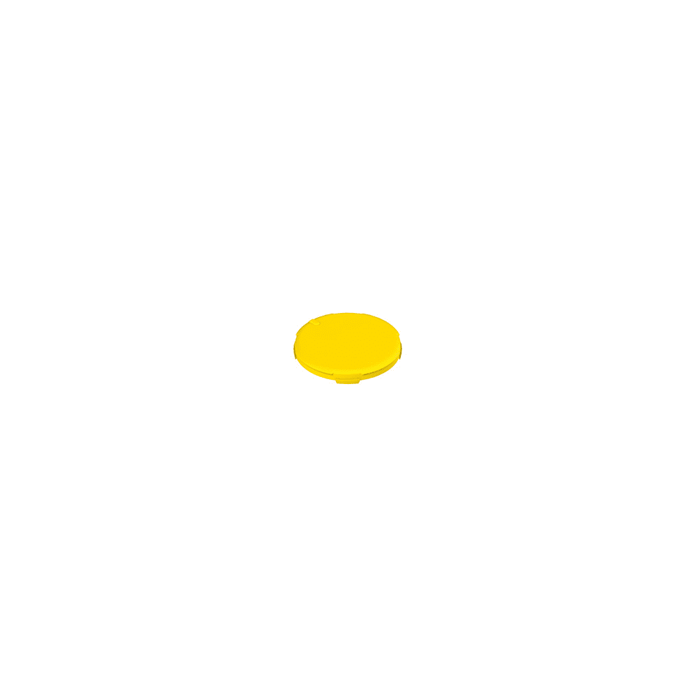 PIZZATO ELETTRICA PZZVN NG-AC05 LENTE PER PULSANTE RASATO COLORE GIALLO