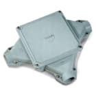 CONCHIGLIA - CON035700004 Serie VQ-VQH - Cassetta di deriv. in vetrores. vuota, 4 portine chiuse, dim. 259x259x99 mm